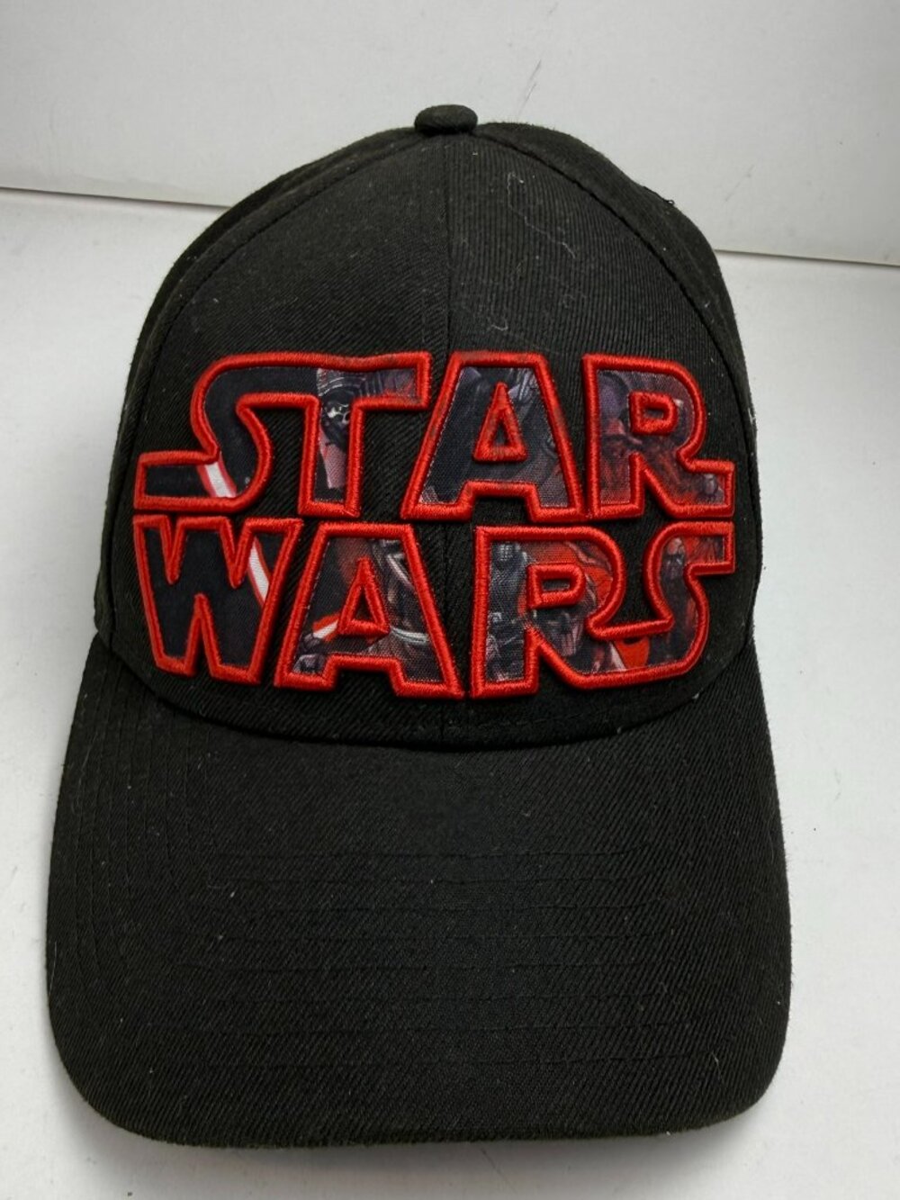 New Era 9FORTY Star Wars Darth Vader Black Red Embroidered Strapback Hat OSFM